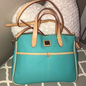 Dooney & Bourke double pocket satchel